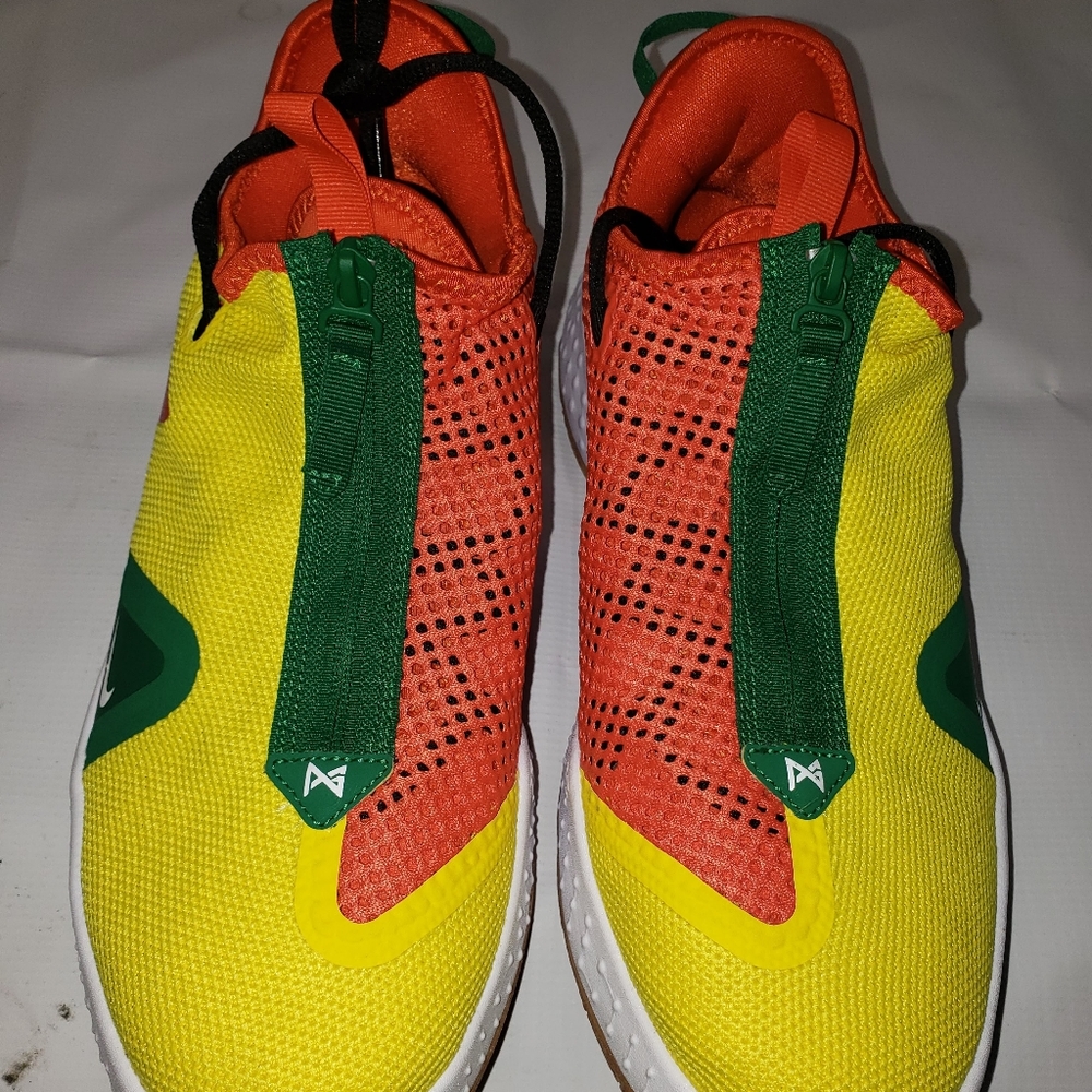Rare Nike PG 4 Paul George Orange & Yellow Sneaker